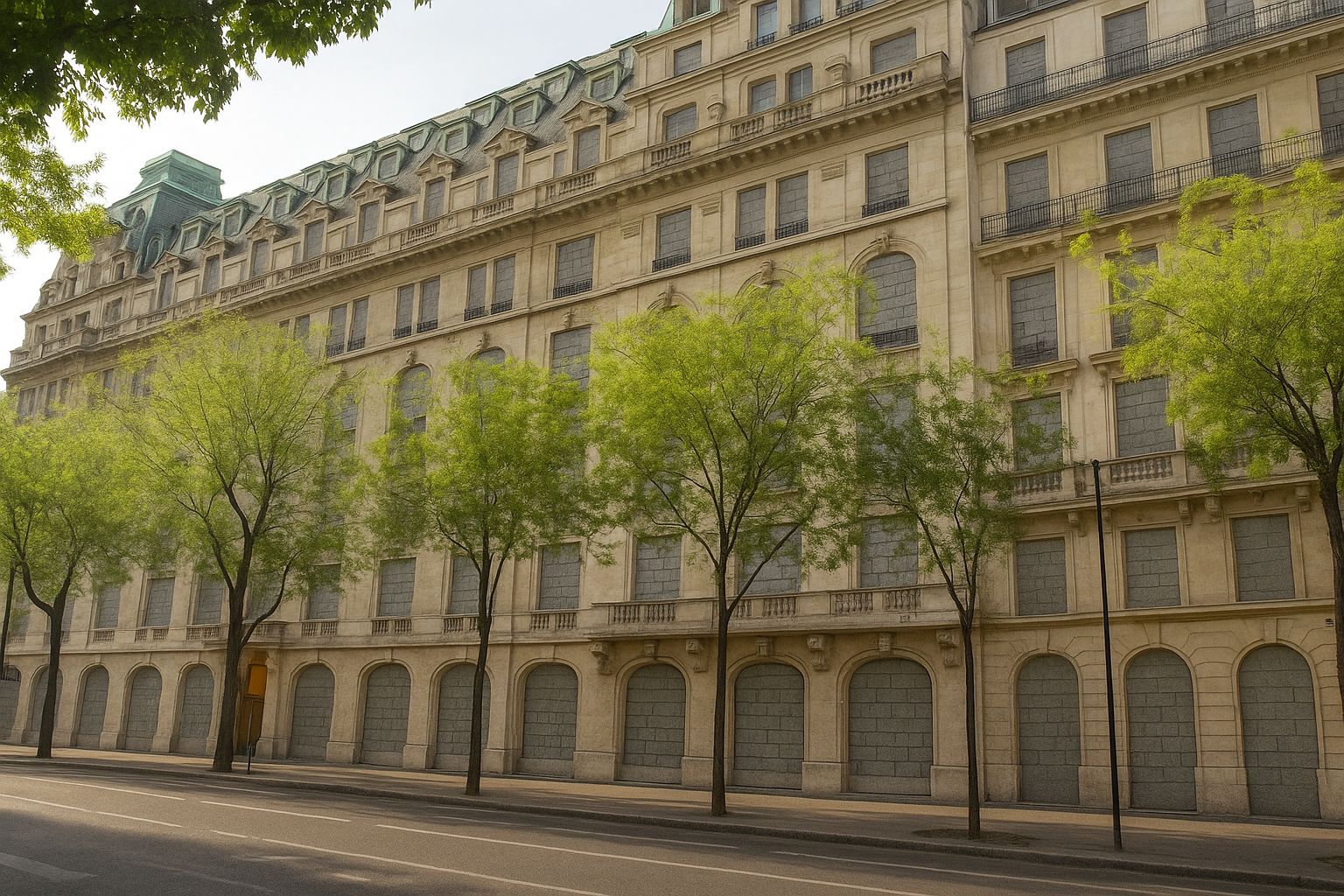 Frappées / alignement V